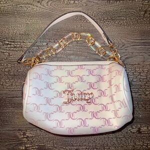 Juicy Couture Pink and Gold Shoulder Bag